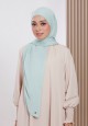 AFRAH INSTANT SHAWL  TIE BACK IN MINT